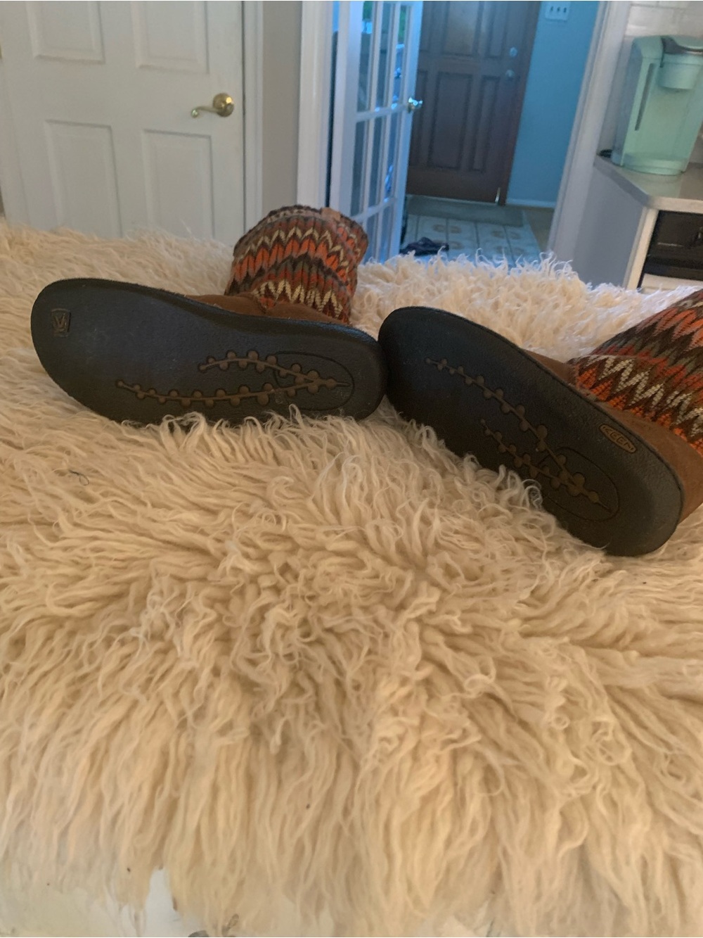 Keen Brown Suede Slip-On Boots - Picture 5 of 8